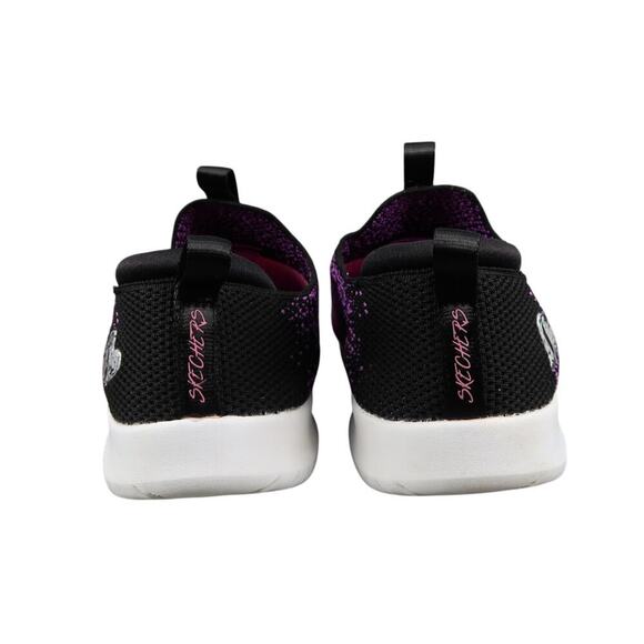 Skechers Shoes Kids 4 Slip On Sneakers Ultra Flex Casual Trainers Memory Foam - Picture 5 of 11